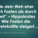 Text Hippokrates: Heile dich durch Fasten