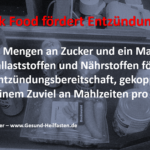 Junk Food fördert Entzündungen